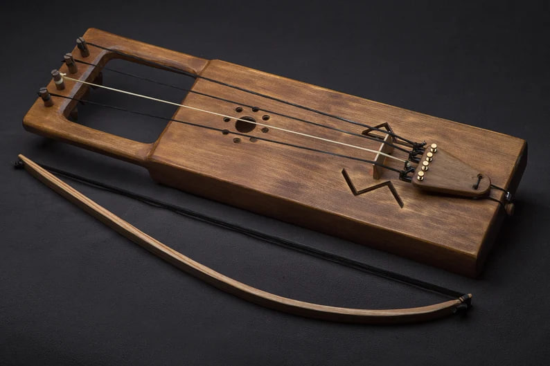 Tagelharpa/Talharpa bowed lyre - Image 2