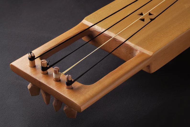 Tagelharpa/Talharpa bowed lyre - Image 9