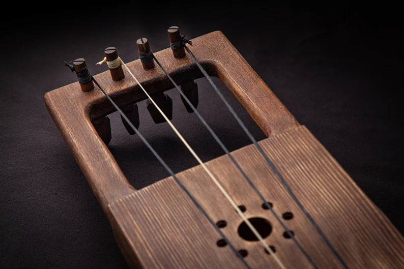 Tagelharpa/Talharpa bowed lyre - Image 3