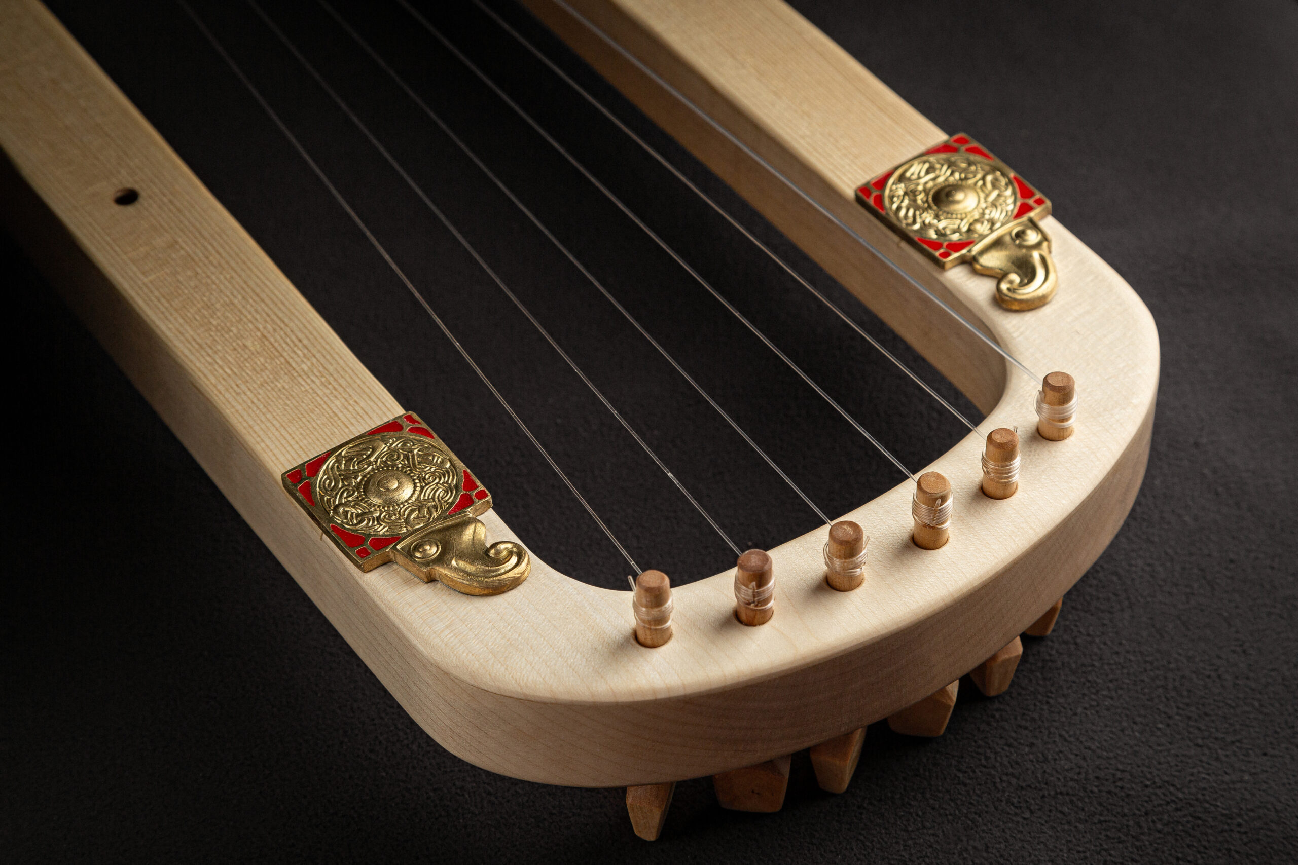 Sutton Hoo lyre 6 strings version - Image 7