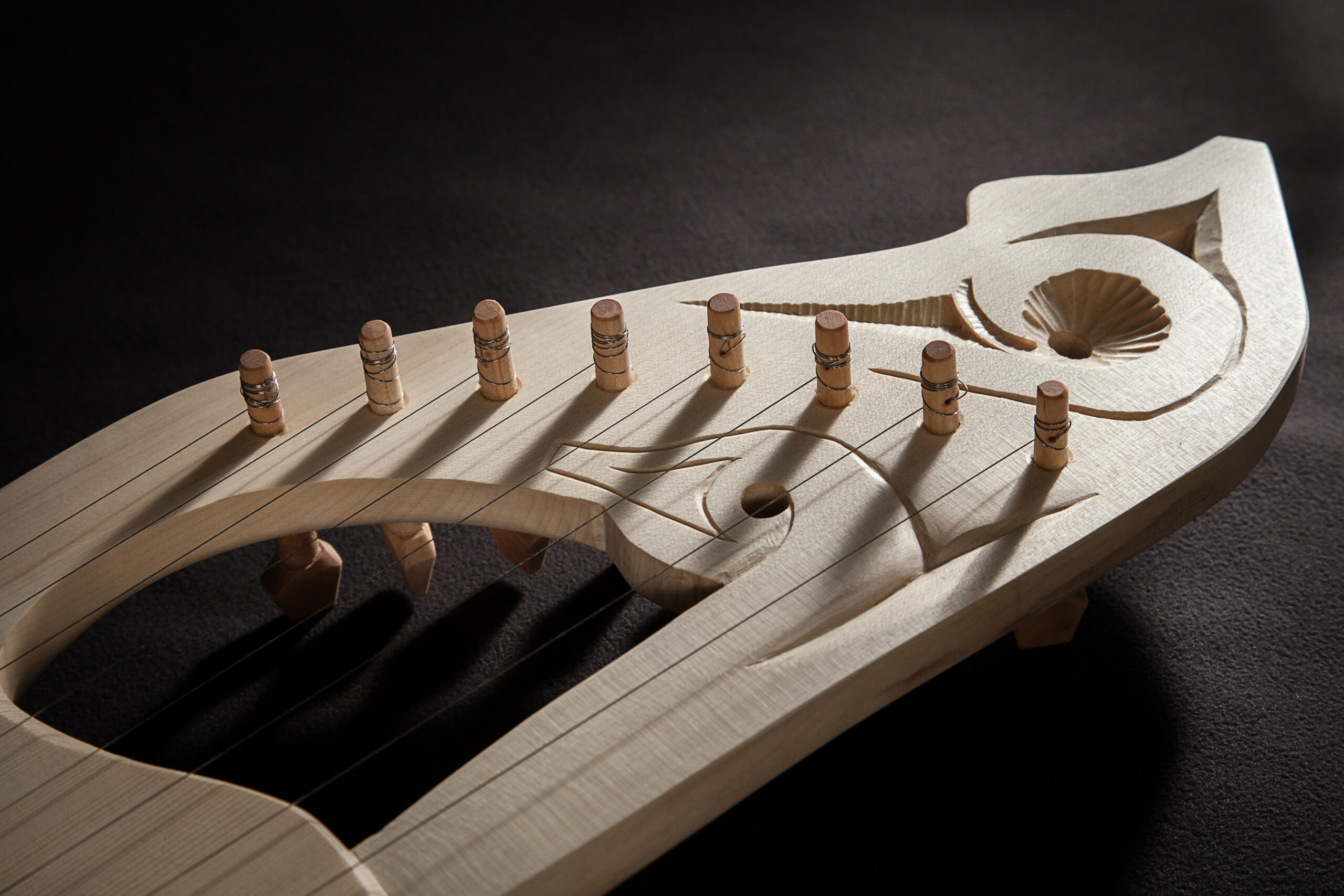 Gusli Novgorod / Kantele / Slavic Harp - Image 8