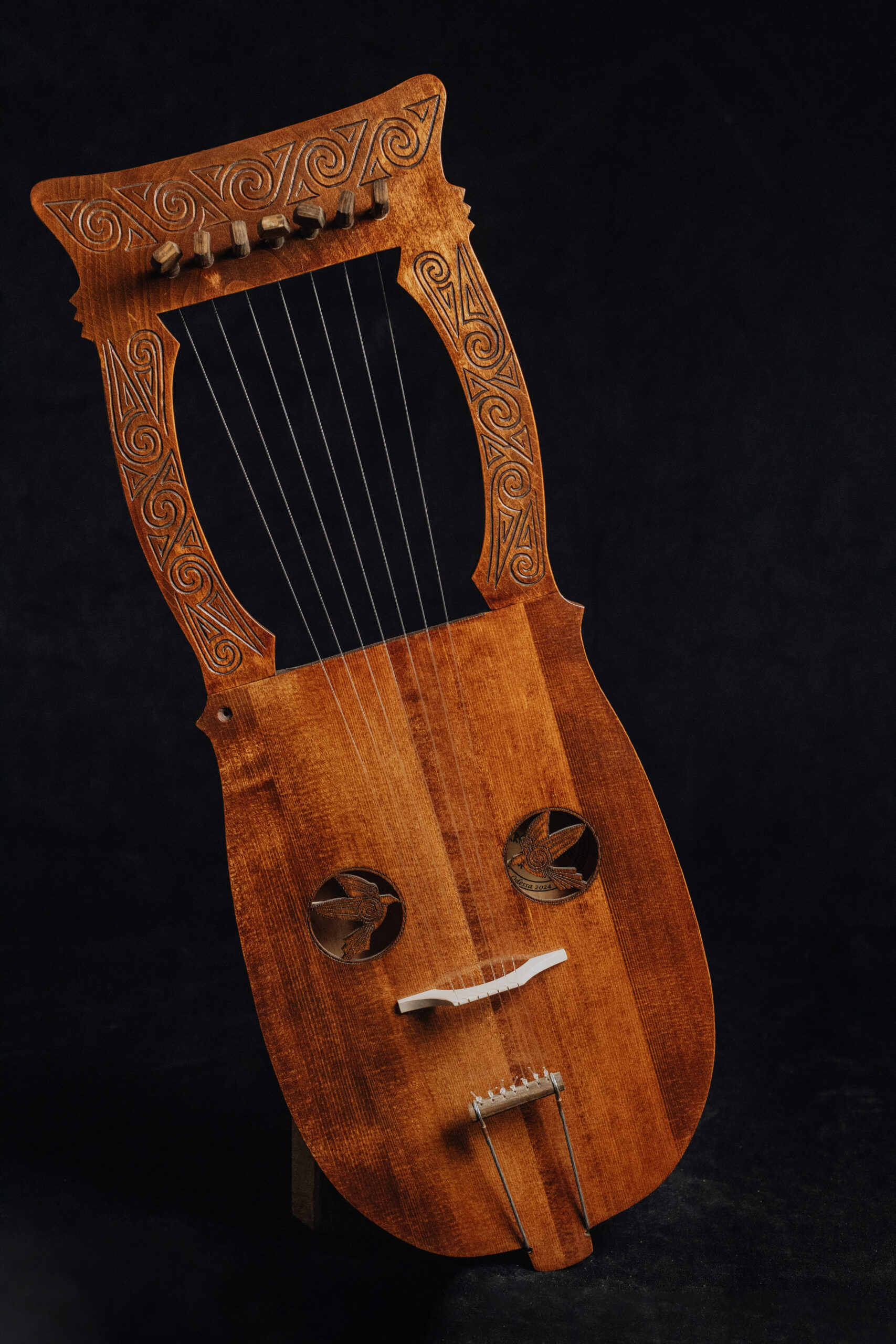 Kravik lyre "Huginn and Muninn" - Image 2