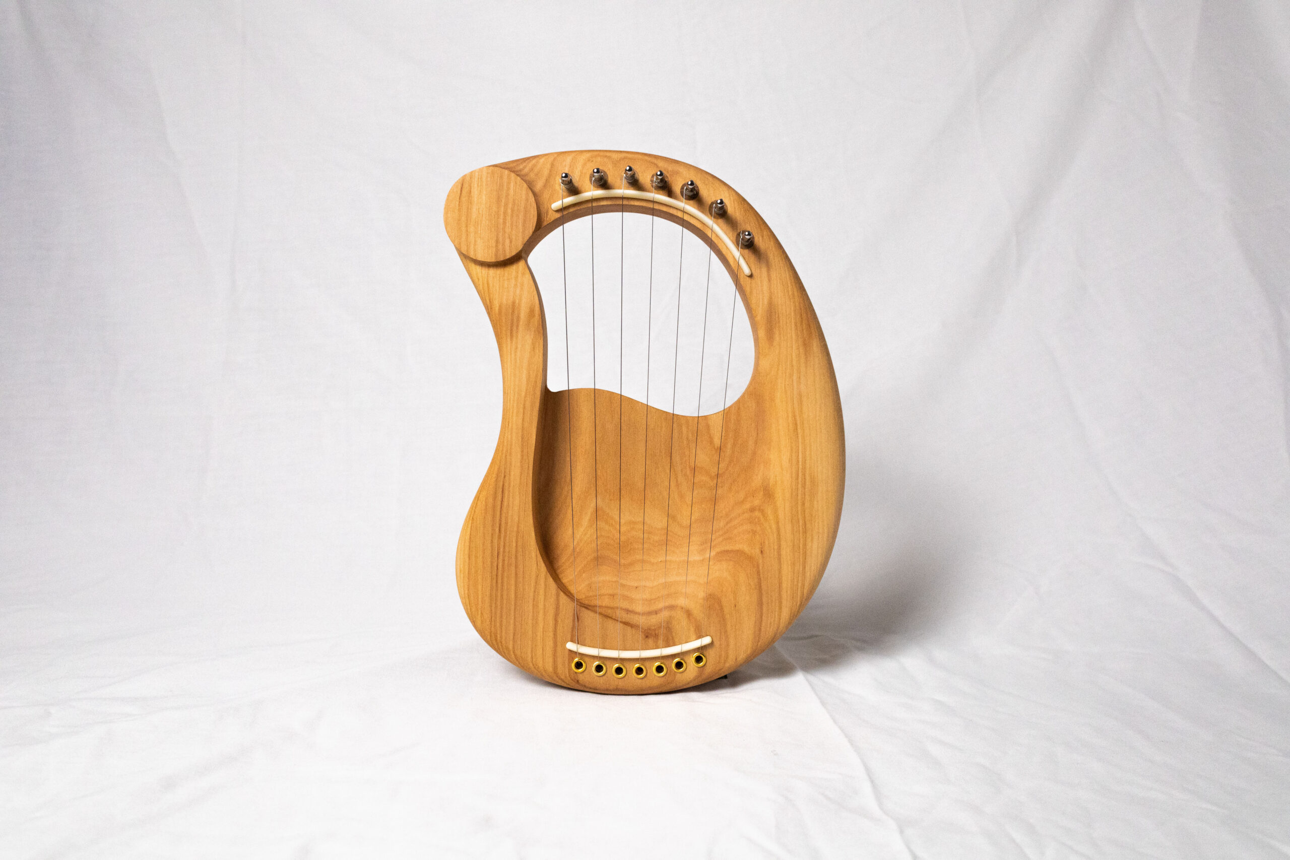 Pocket lyre 7 strings / lyreharp / simple lyre / Handmade Lyre Harp - Image 2