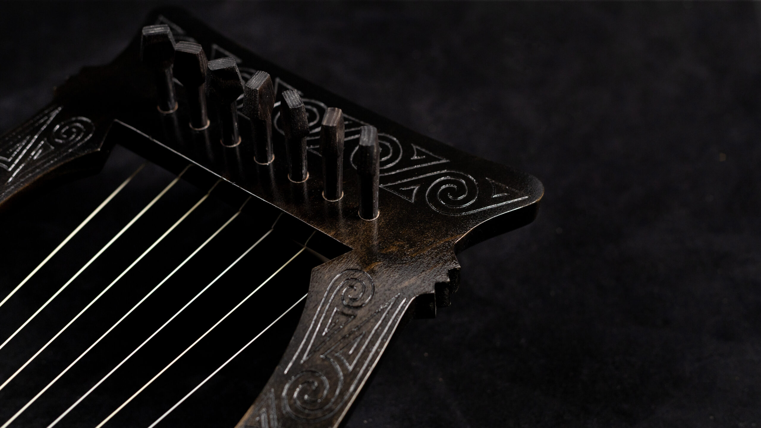 Kravik lyre "Huginn and Muninn" - Image 2