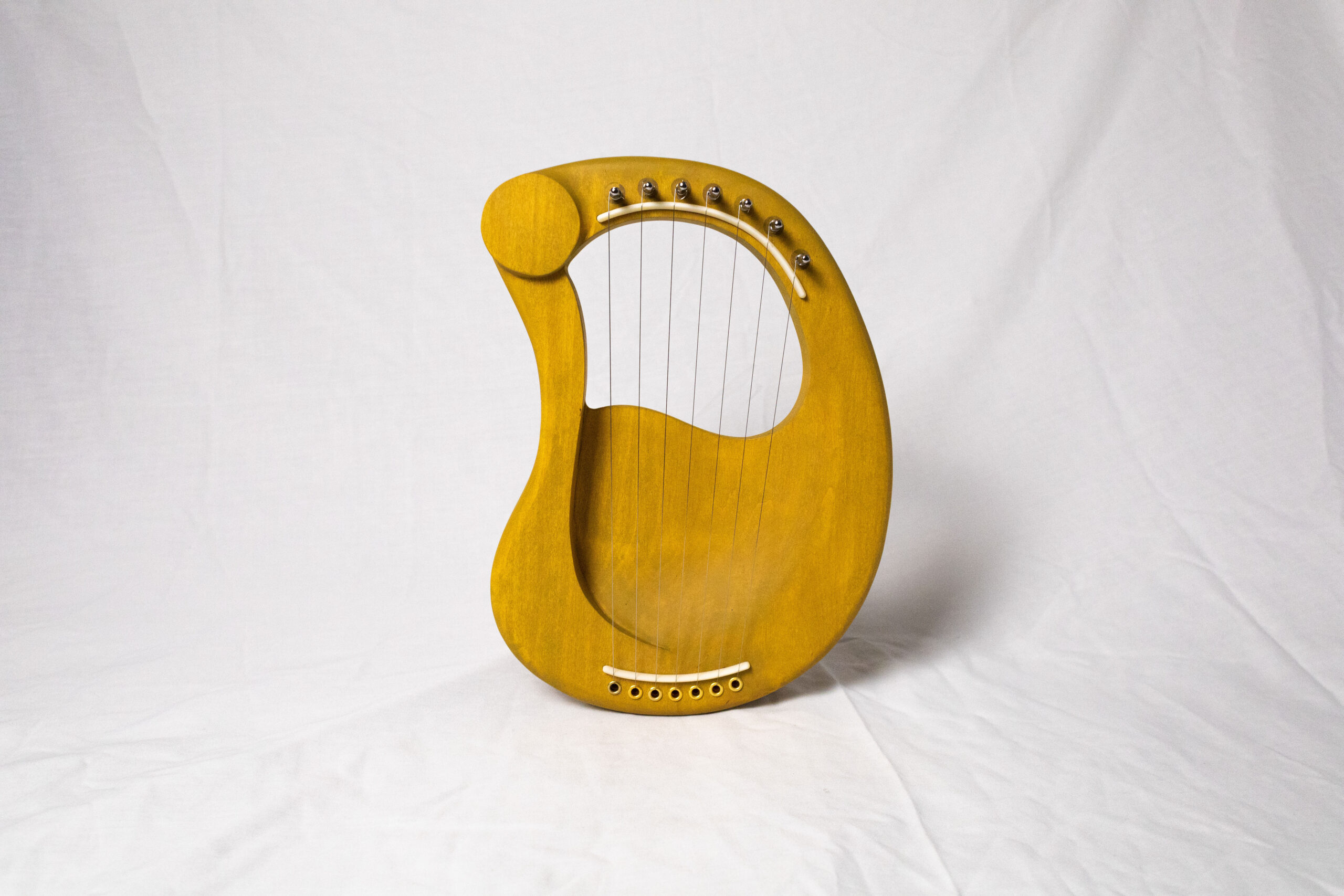 Pocket lyre 7 strings / lyreharp / simple lyre / Handmade Lyre Harp - Image 7