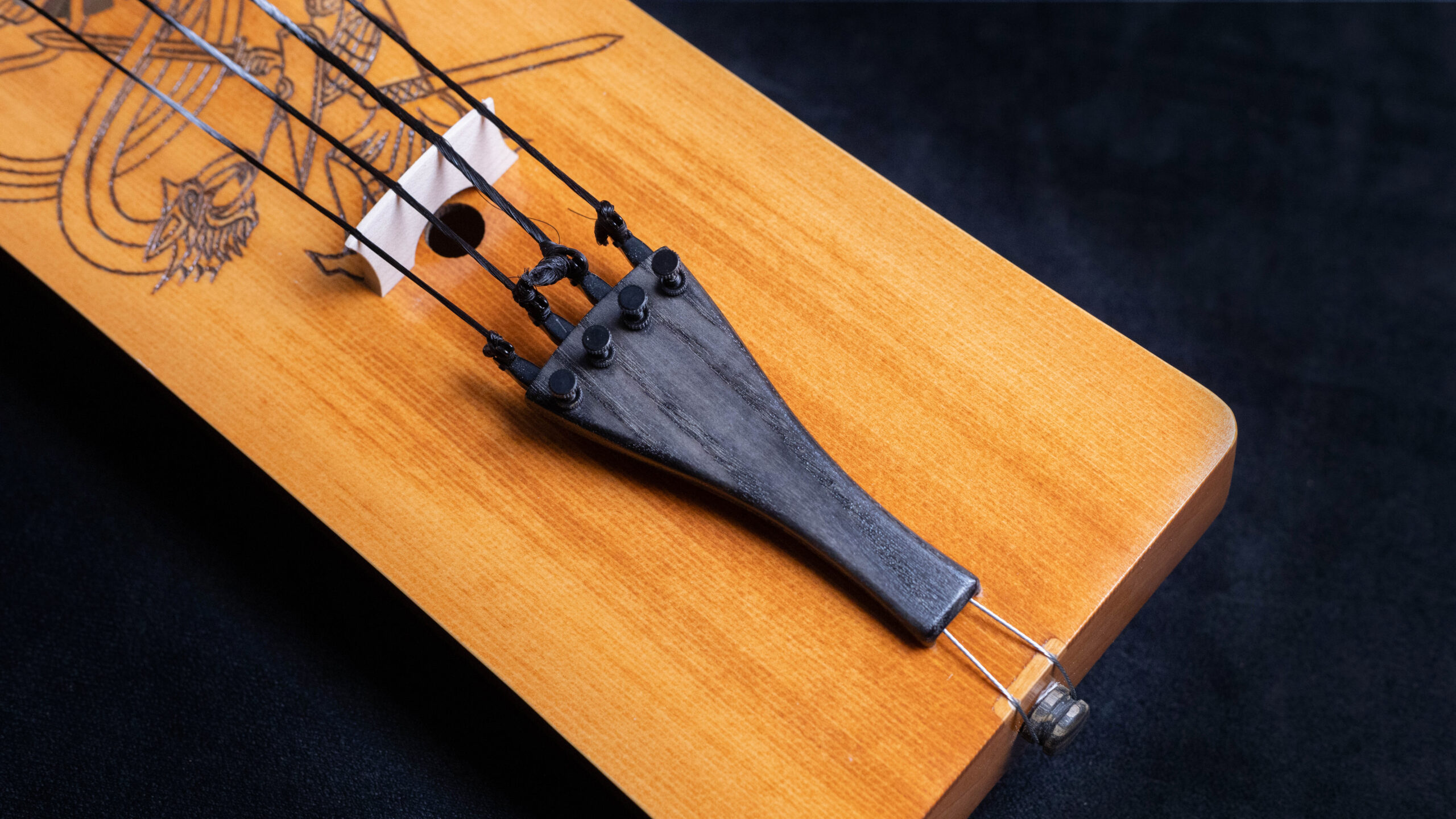 Tagelharpa / Talharpa "Sigurd and Fafnir" - Image 3