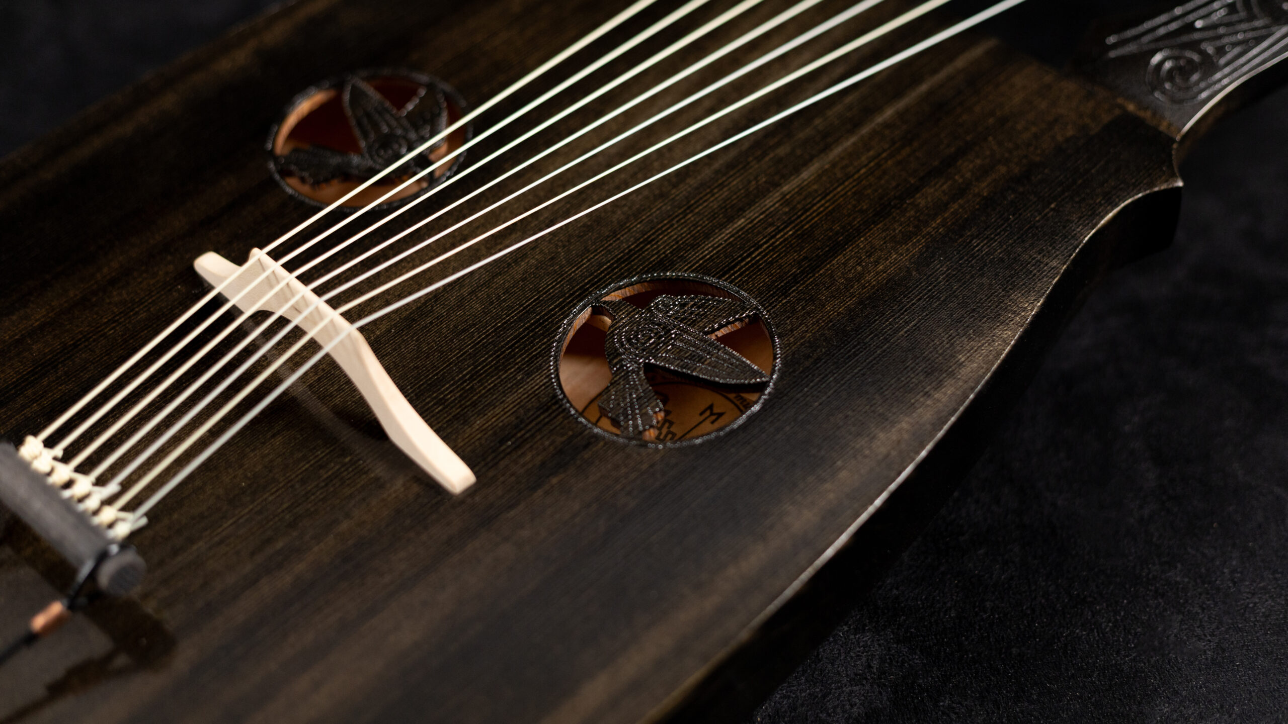 Kravik lyre "Huginn and Muninn" - Image 3
