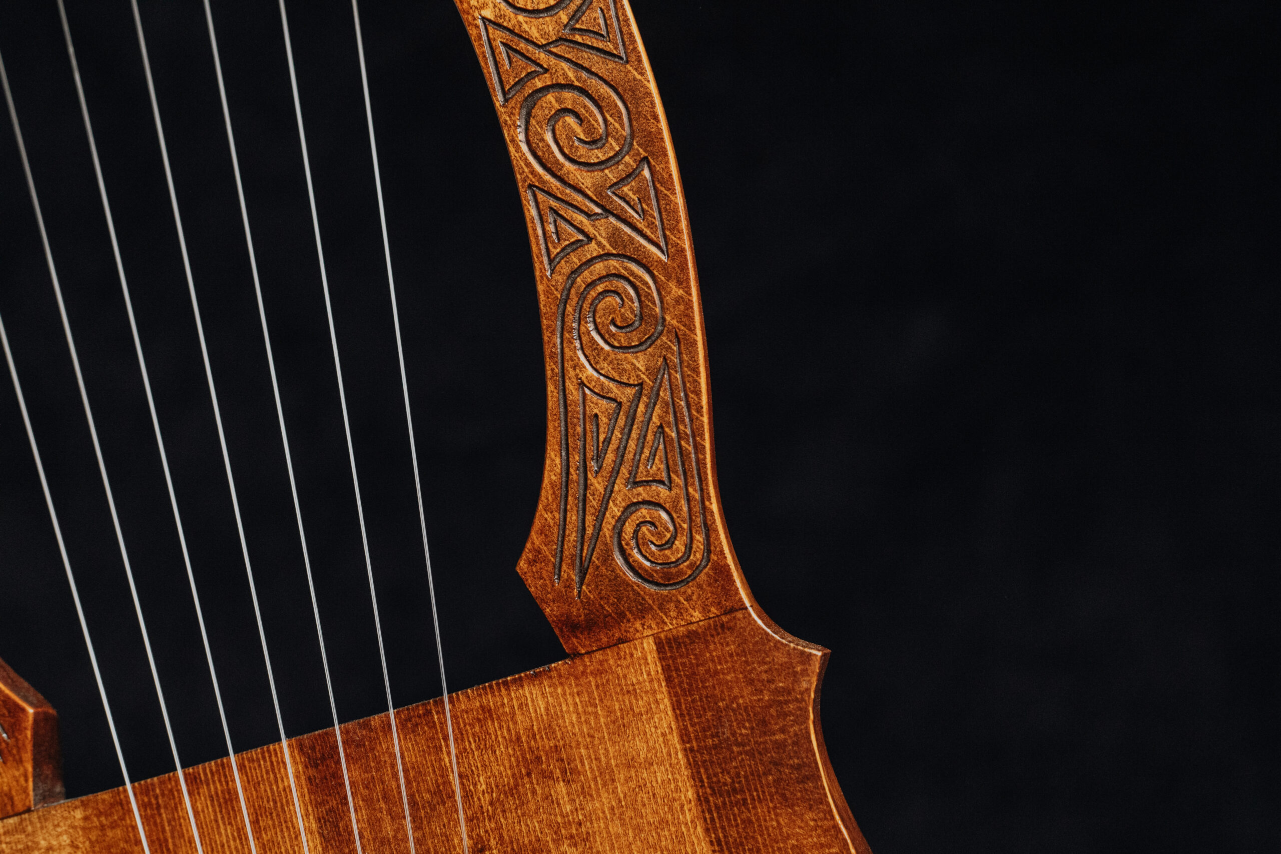 Kravik lyre "Huginn and Muninn" - Image 4