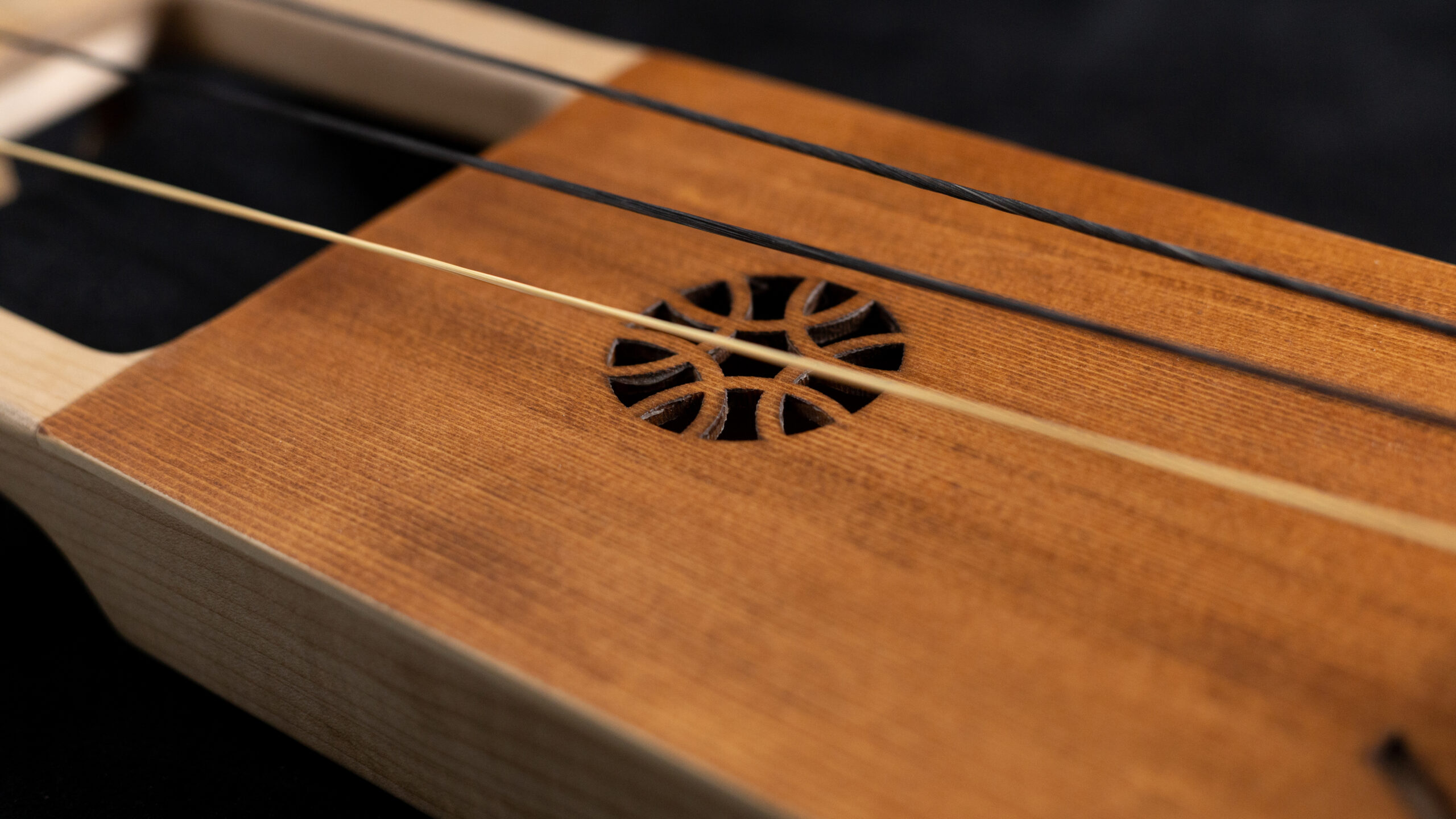 Three strings Tagelharpa/Talharpa bowed lyre - Image 4