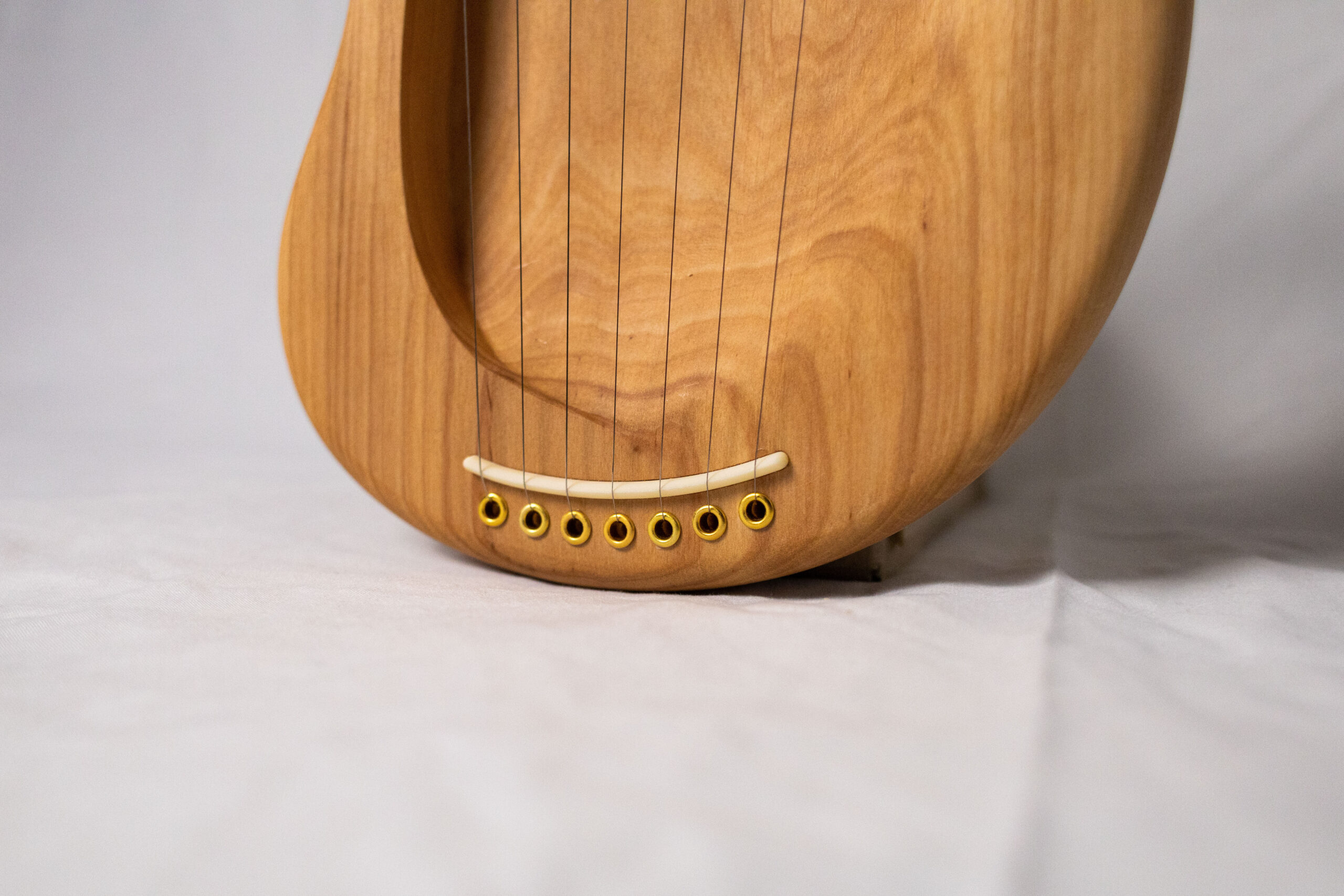 Pocket lyre 7 strings / lyreharp / simple lyre / Handmade Lyre Harp - Image 5