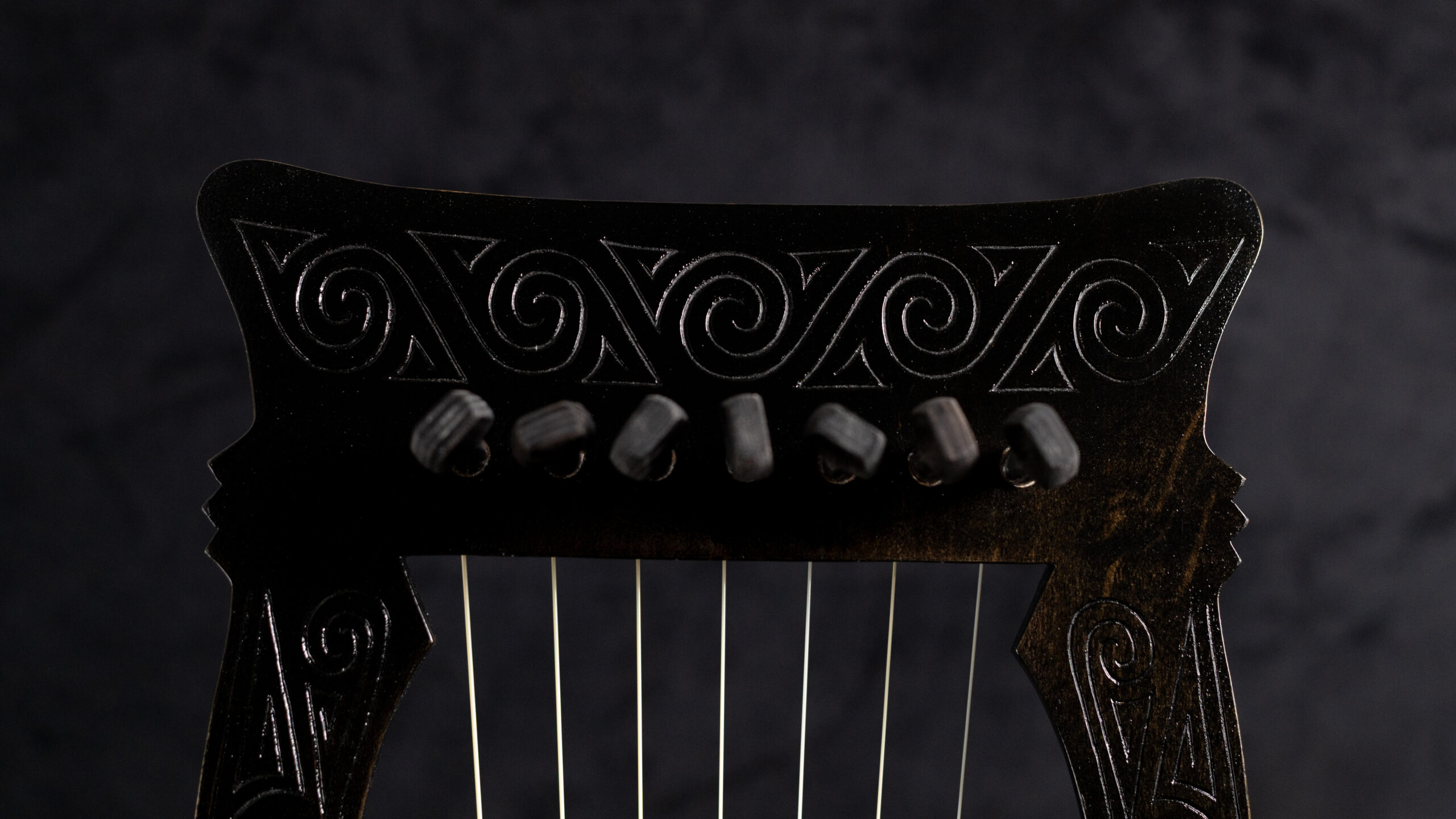Kravik lyre "Huginn and Muninn" - Image 5