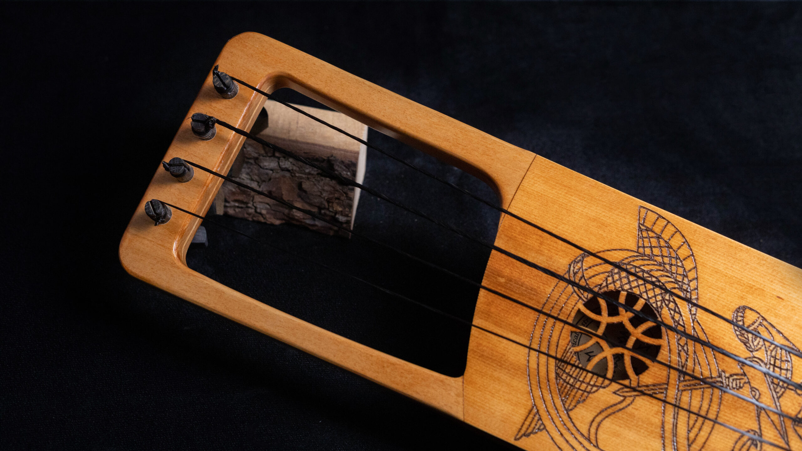 Tagelharpa / Talharpa "Sigurd and Fafnir" - Image 6