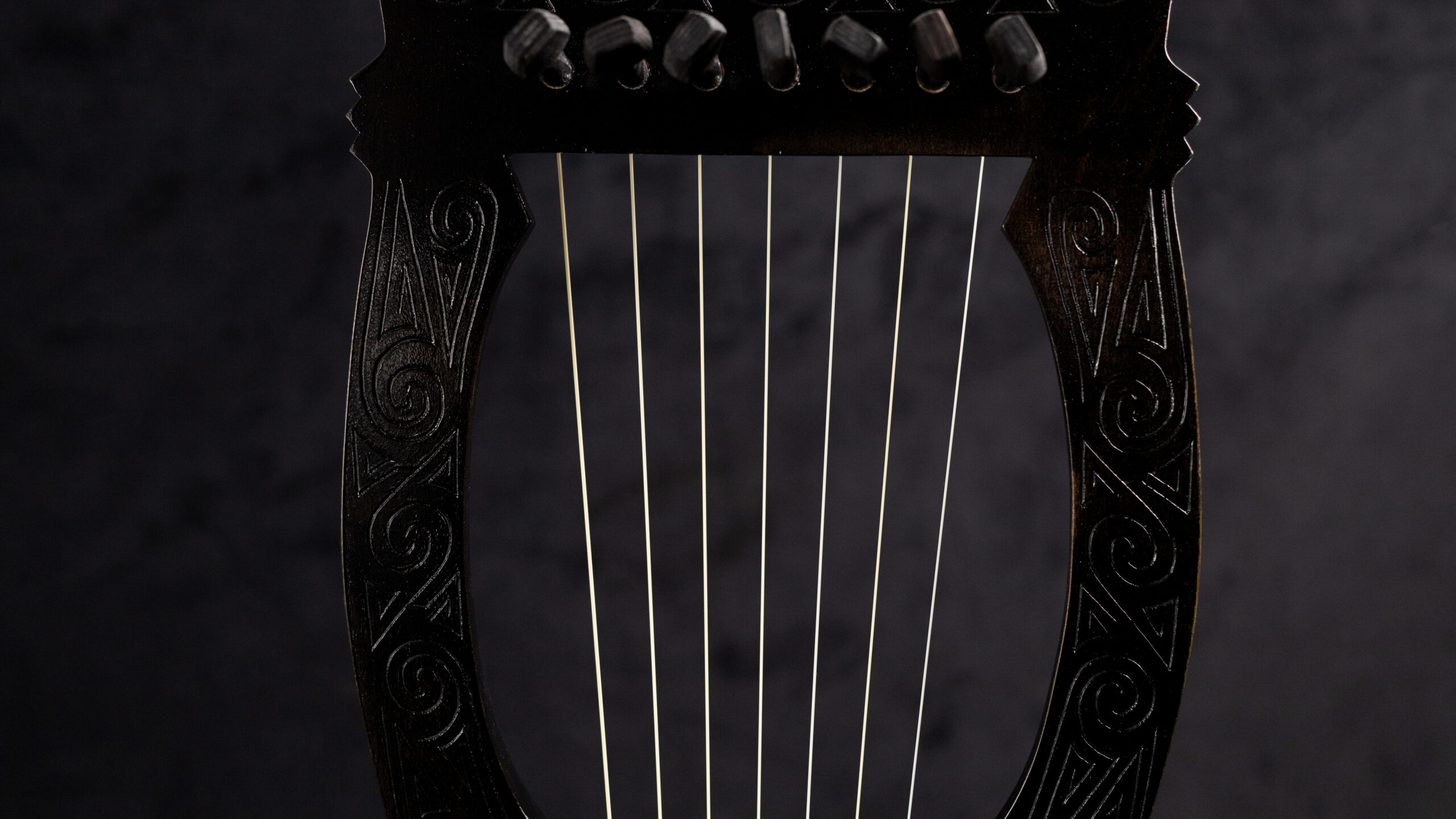 Kravik lyre "Huginn and Muninn" - Image 6