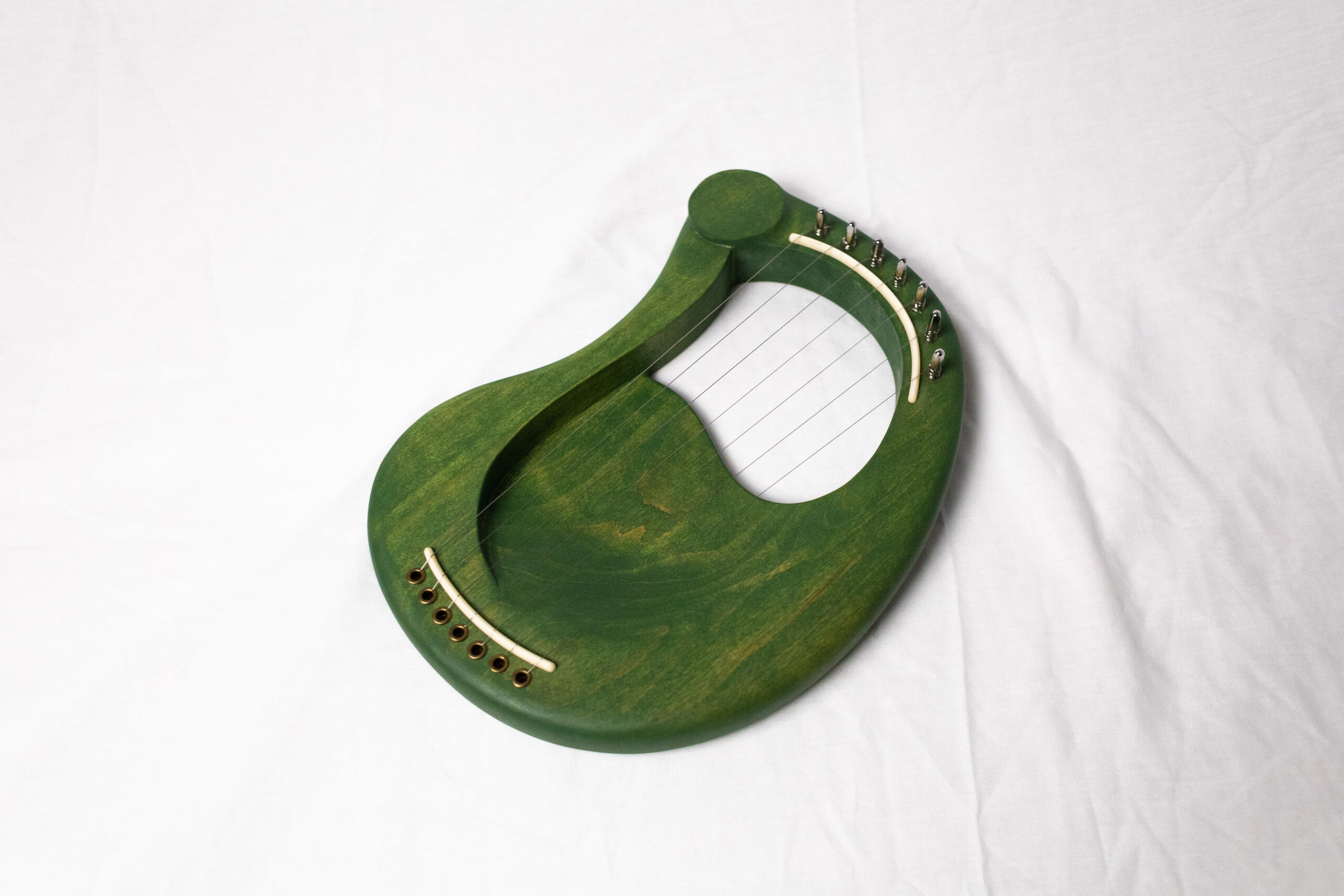 Pocket lyre 7 strings / lyreharp / simple lyre / Handmade Lyre Harp - Image 3