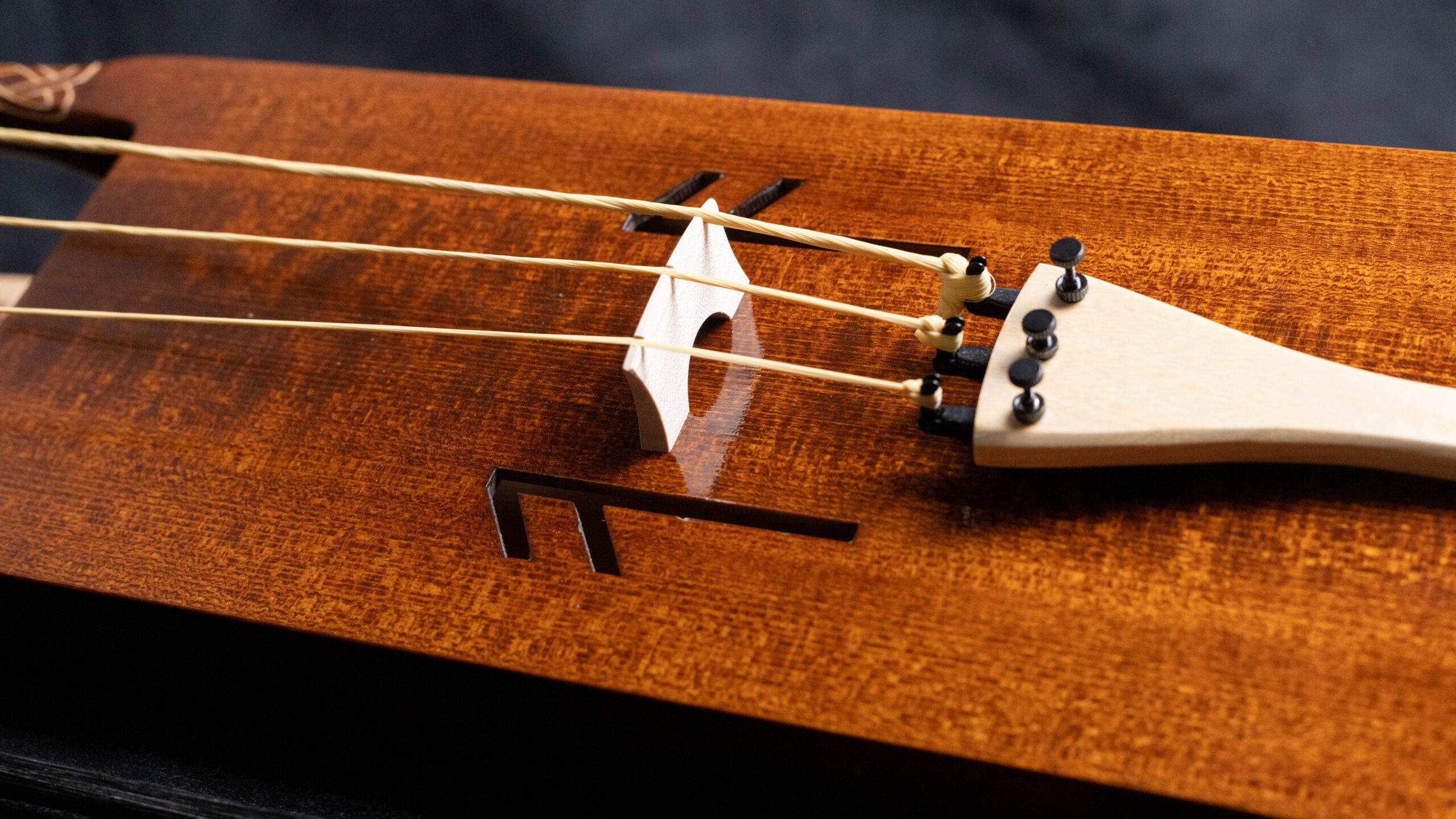 Three strings Tagelharpa/Talharpa bowed lyre - Image 7