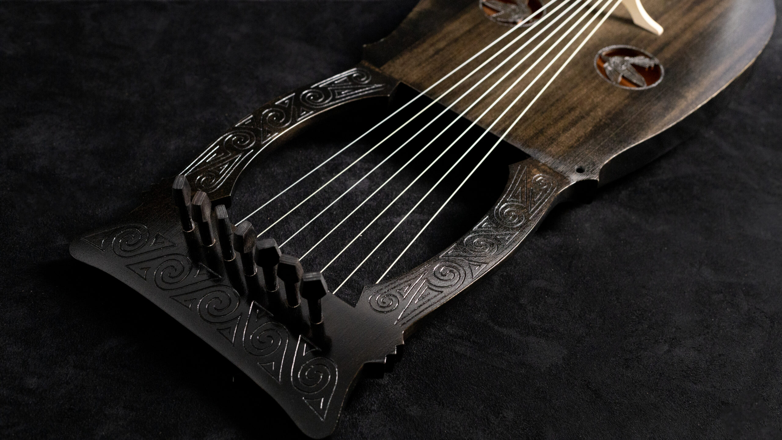 Kravik lyre "Huginn and Muninn" - Image 7