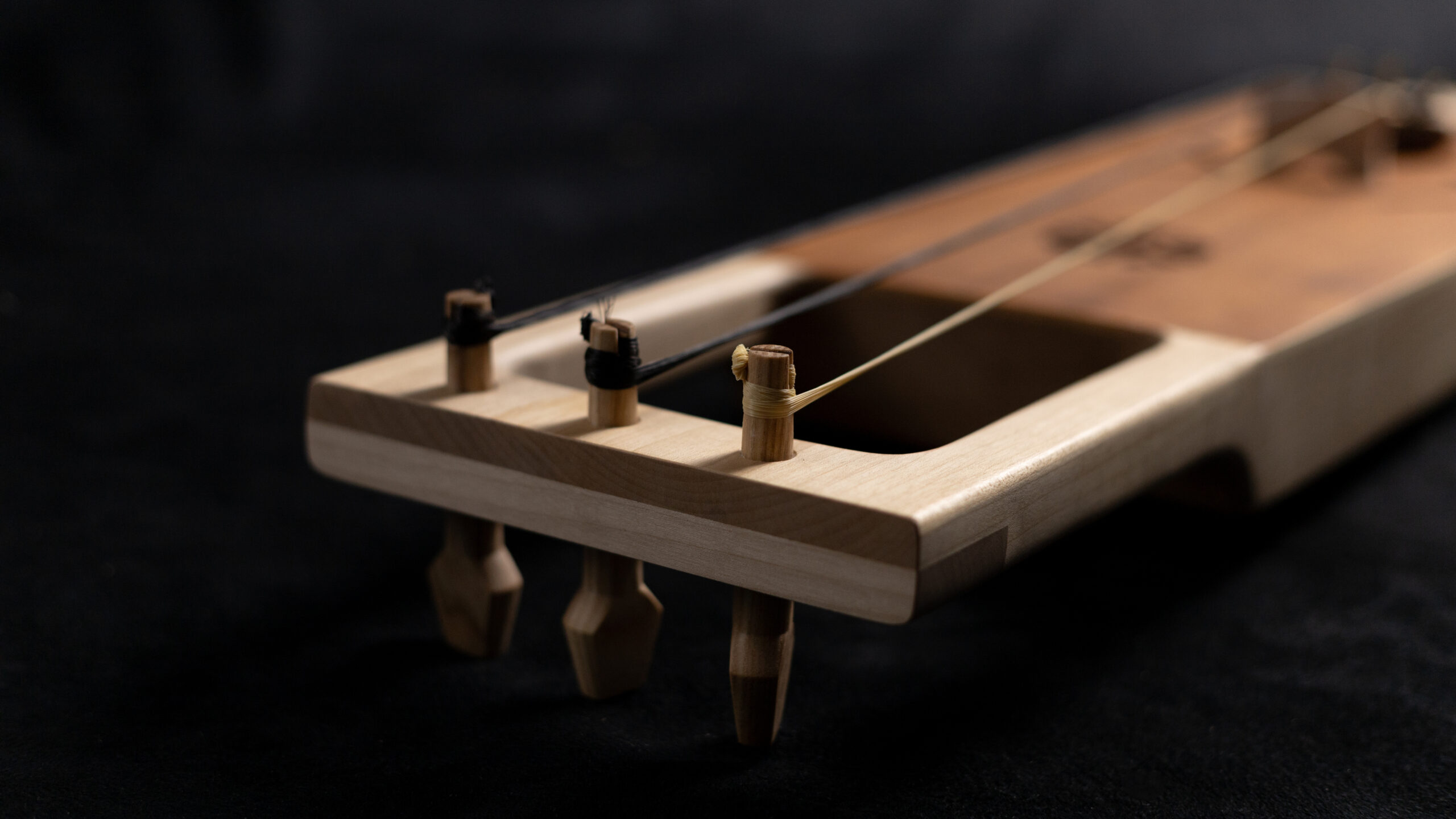Three strings Tagelharpa/Talharpa bowed lyre - Image 7