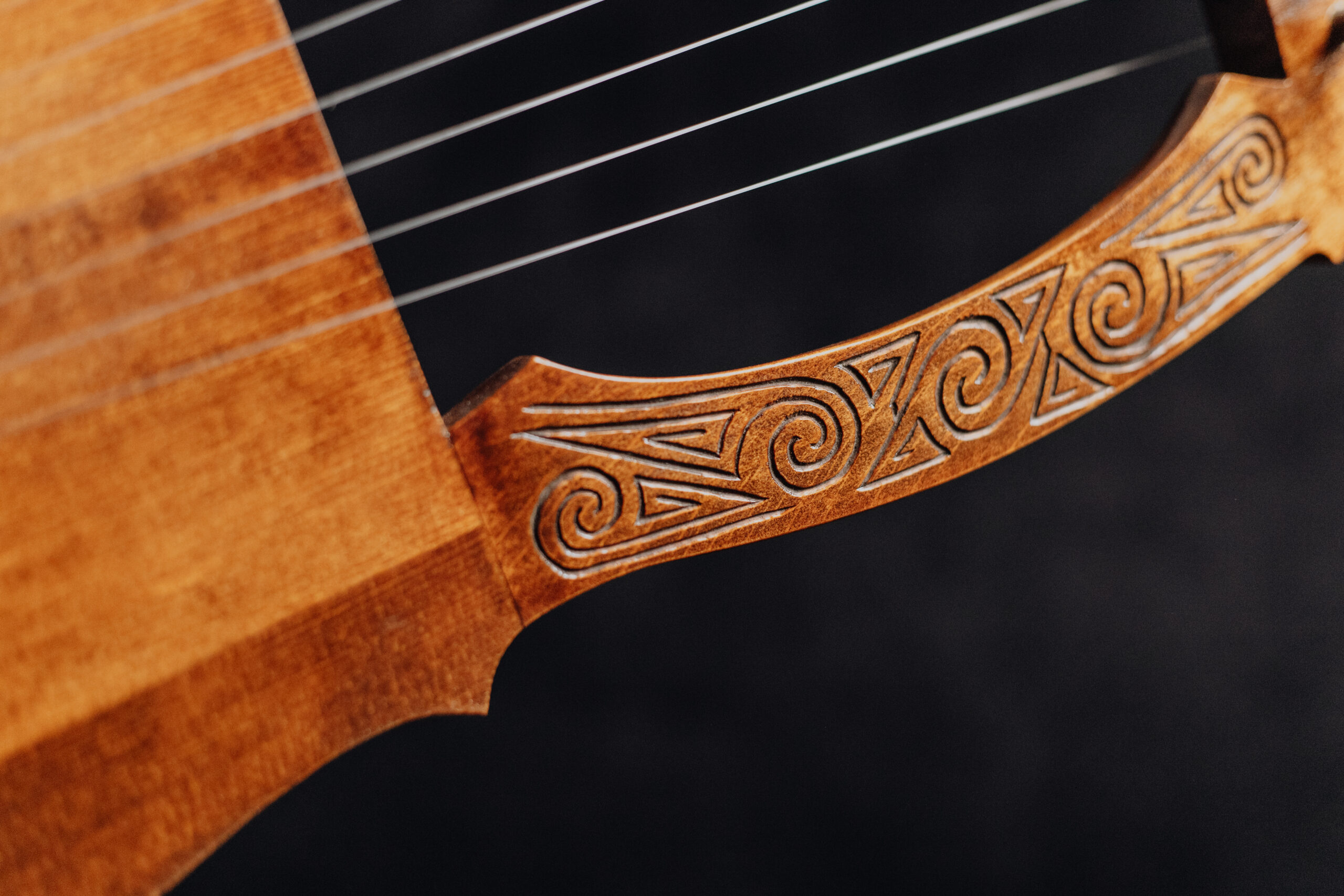 Kravik lyre "Huginn and Muninn" - Image 8