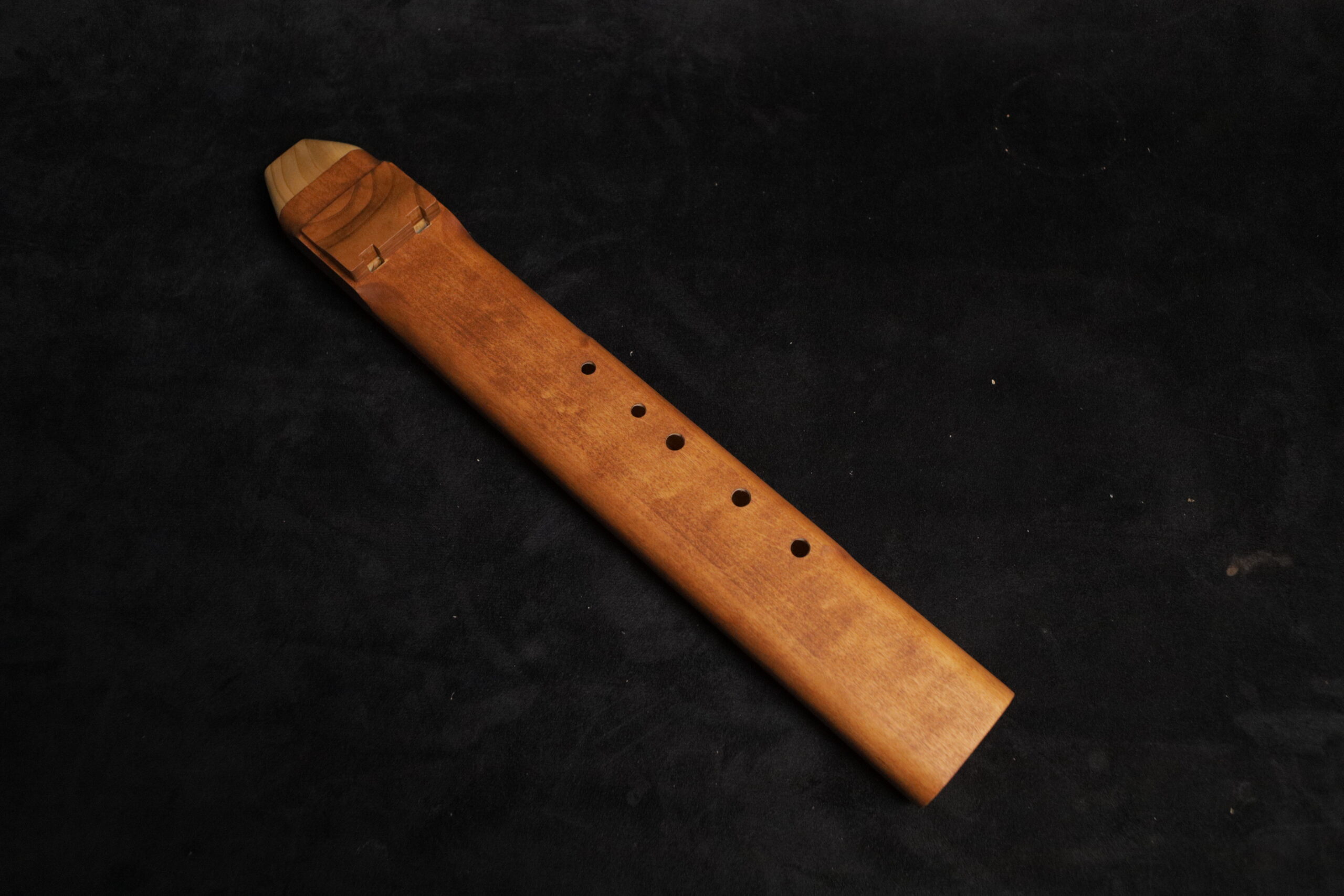Double Native american flute - Key of E Brown