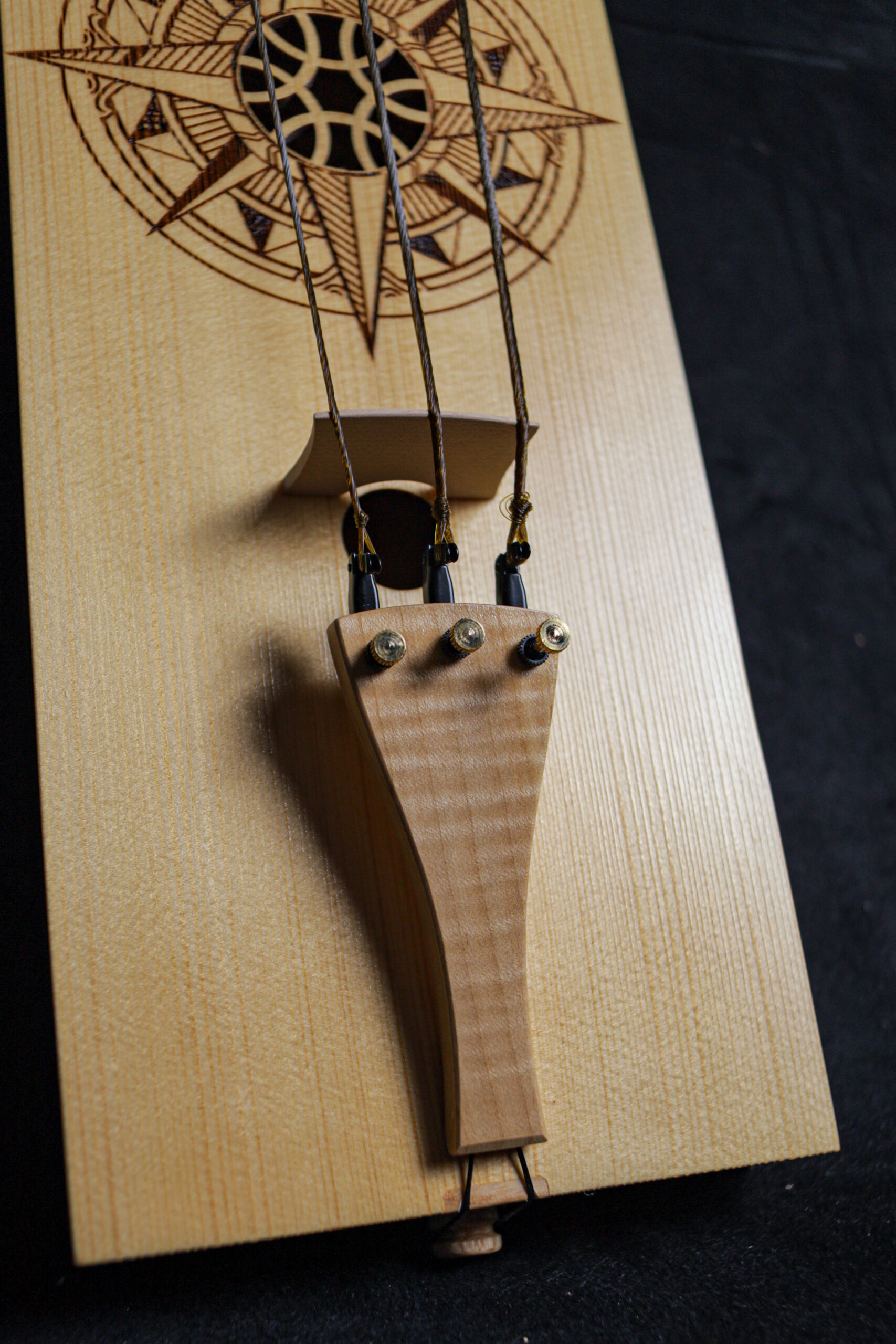 Tagelharpa / Talharpa "Star Compass" / Ready-to-ship - Image 3