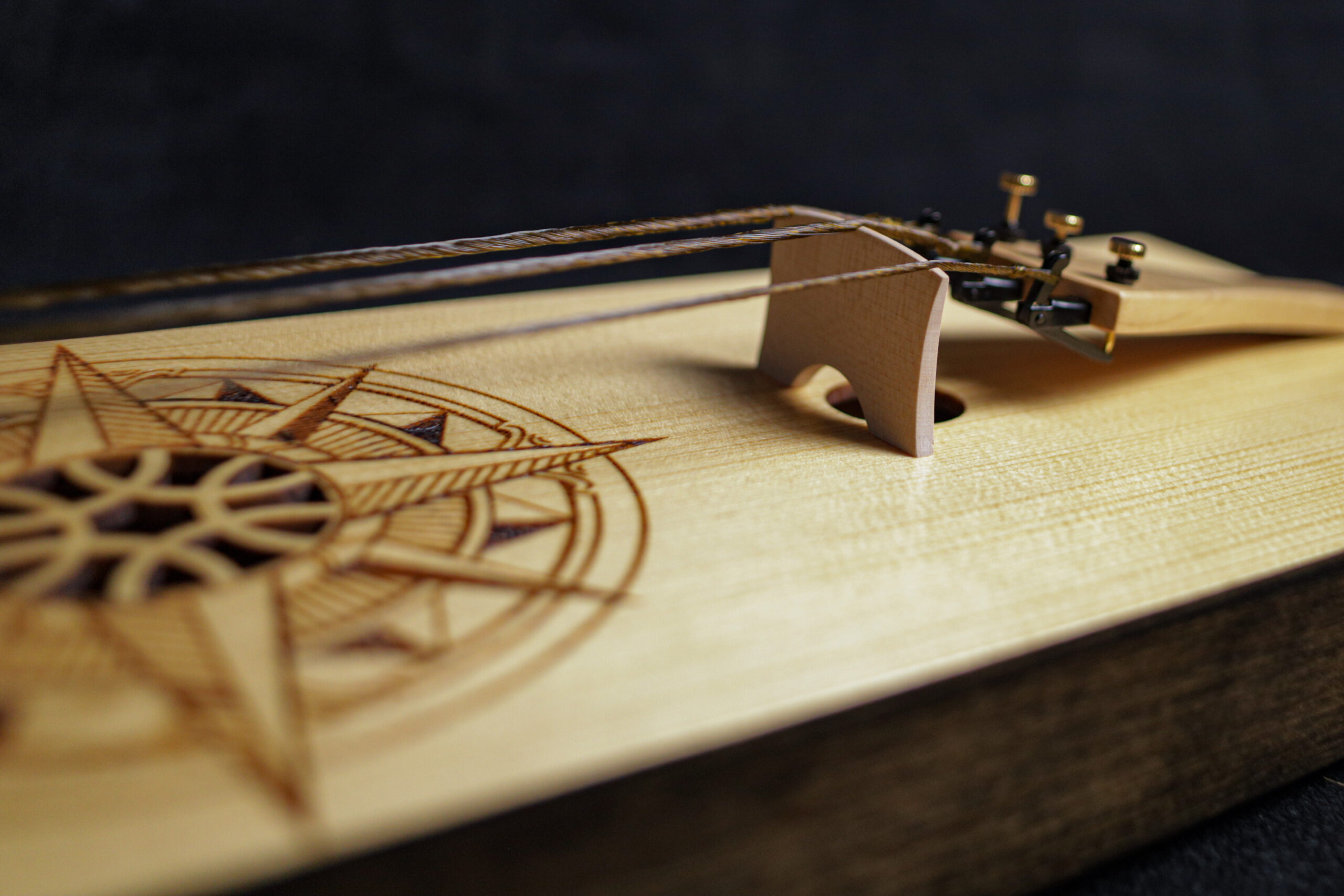 Tagelharpa / Talharpa "Star Compass" / Ready-to-ship - Image 7