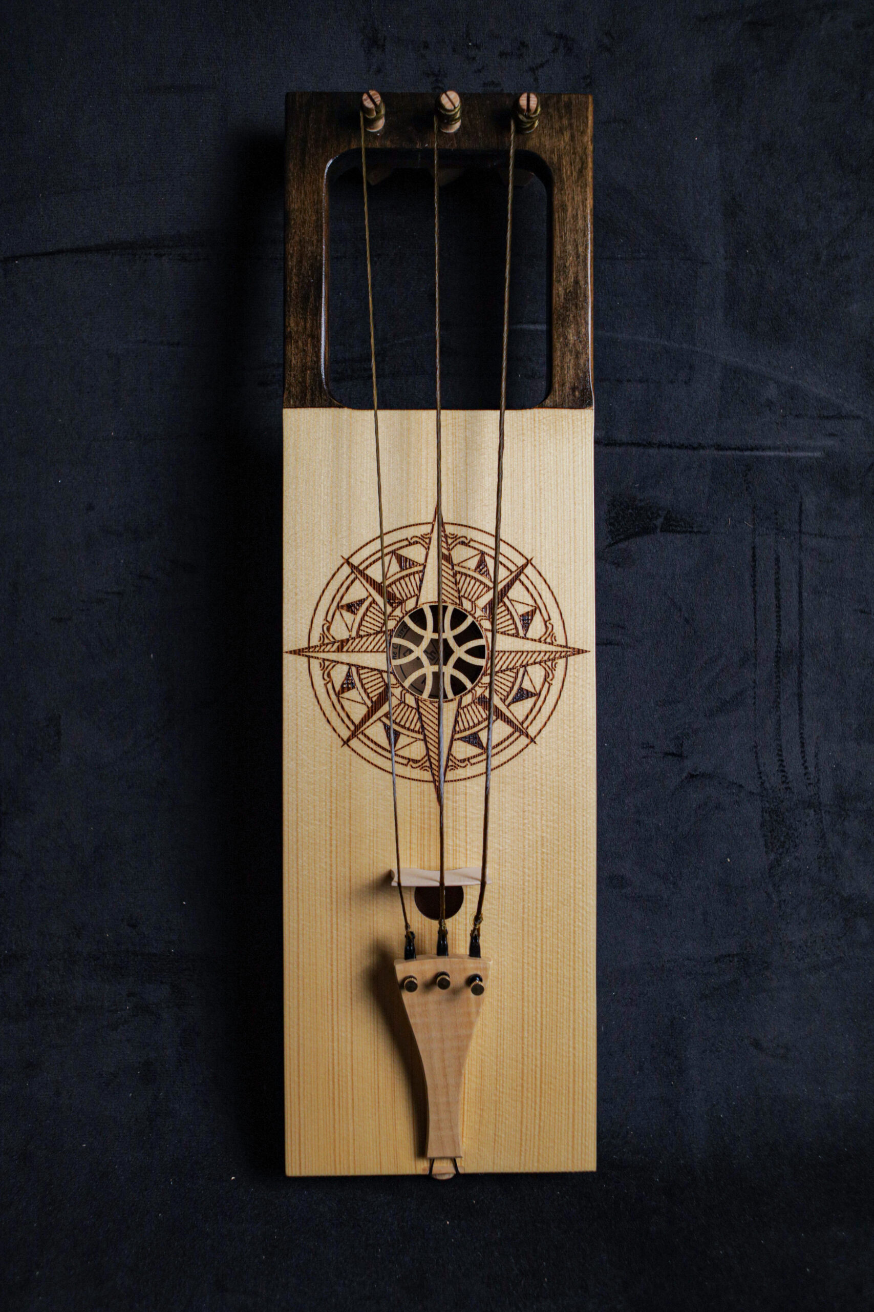 Tagelharpa / Talharpa "Star Compass" / Ready-to-ship - Image 9