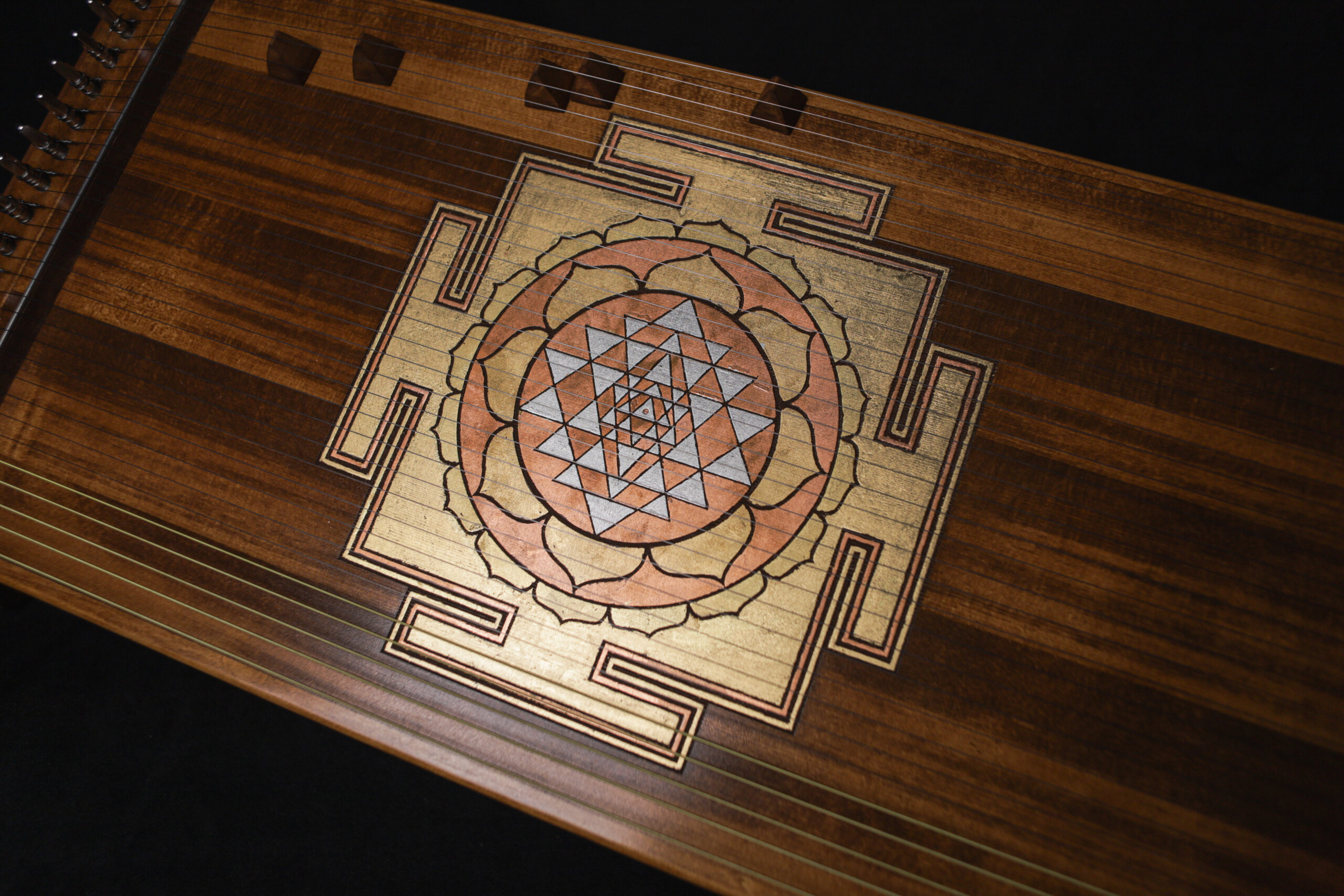 Monochord 34 strings with  Srī Yantra power - Image 4