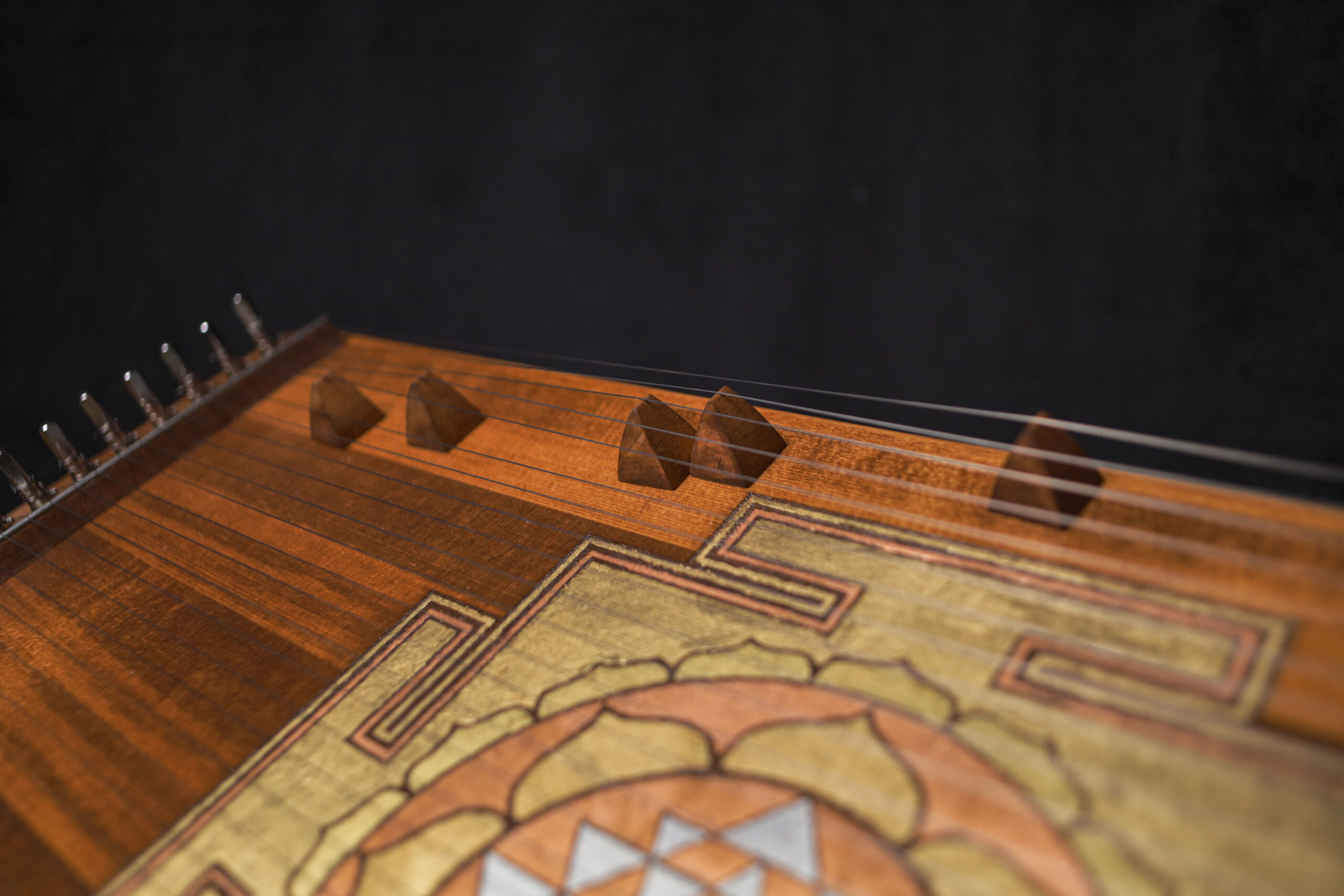 Monochord 34 strings with  Srī Yantra power - Image 3