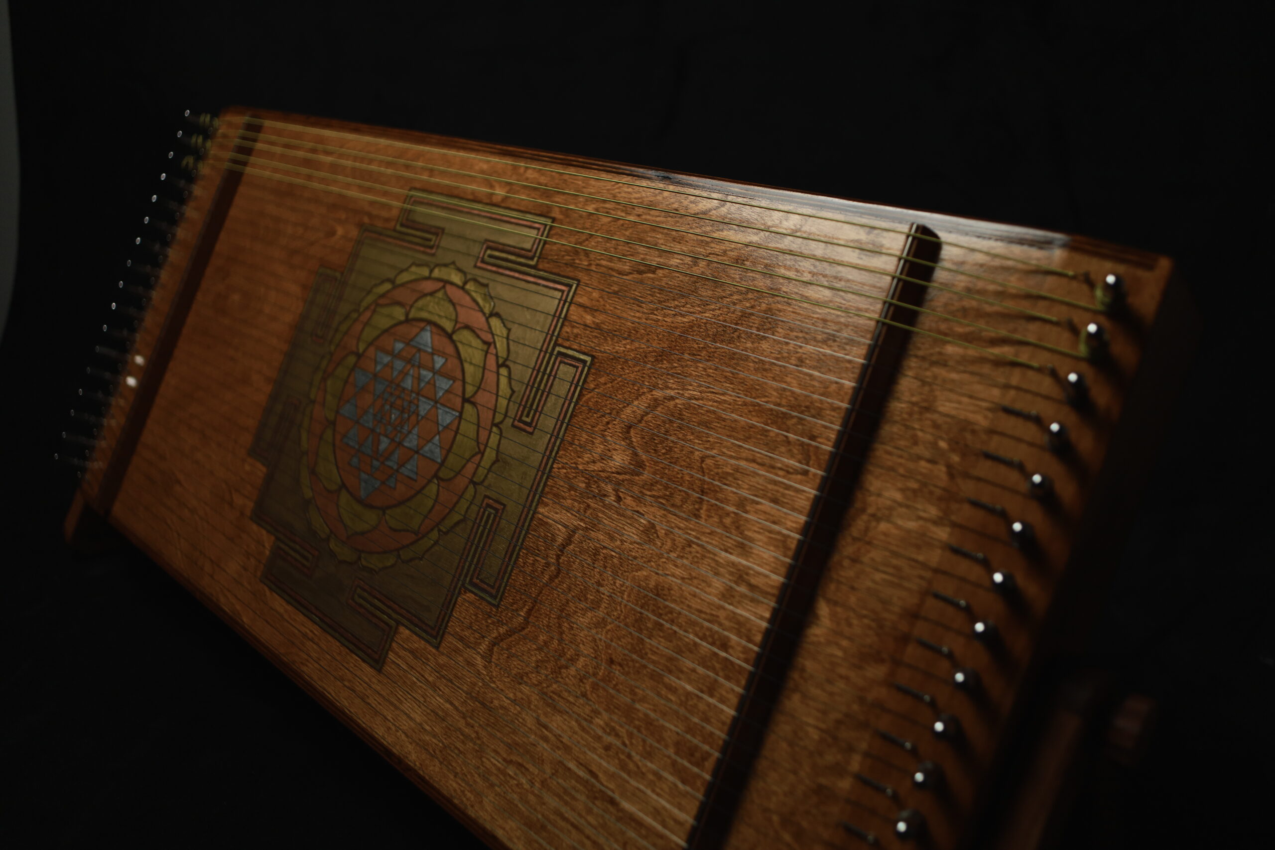 Monochord 34 strings with  Srī Yantra power - Image 13
