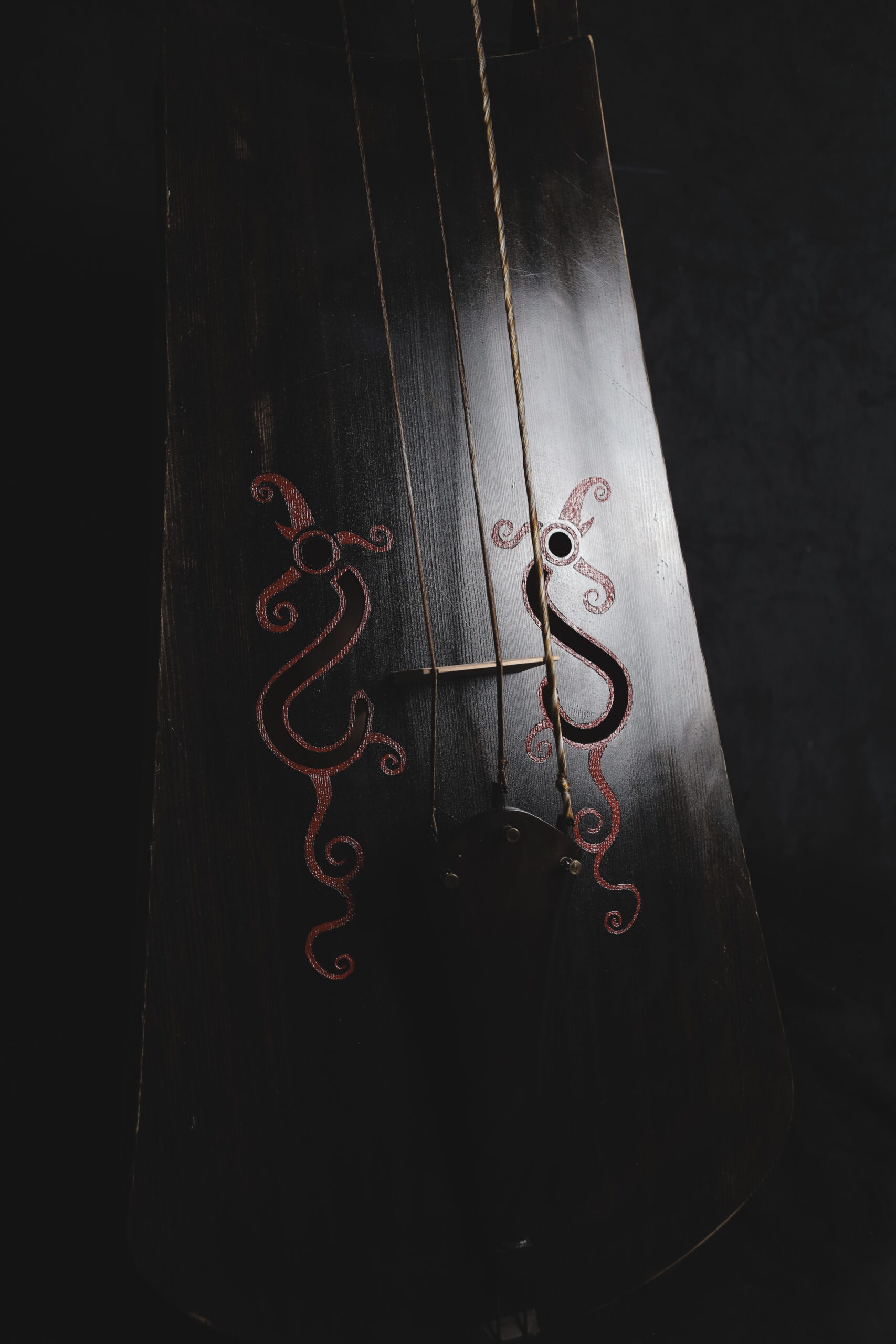 Bass Tagelharpa / Bassharpa Bowed Lyre Black - Image 5