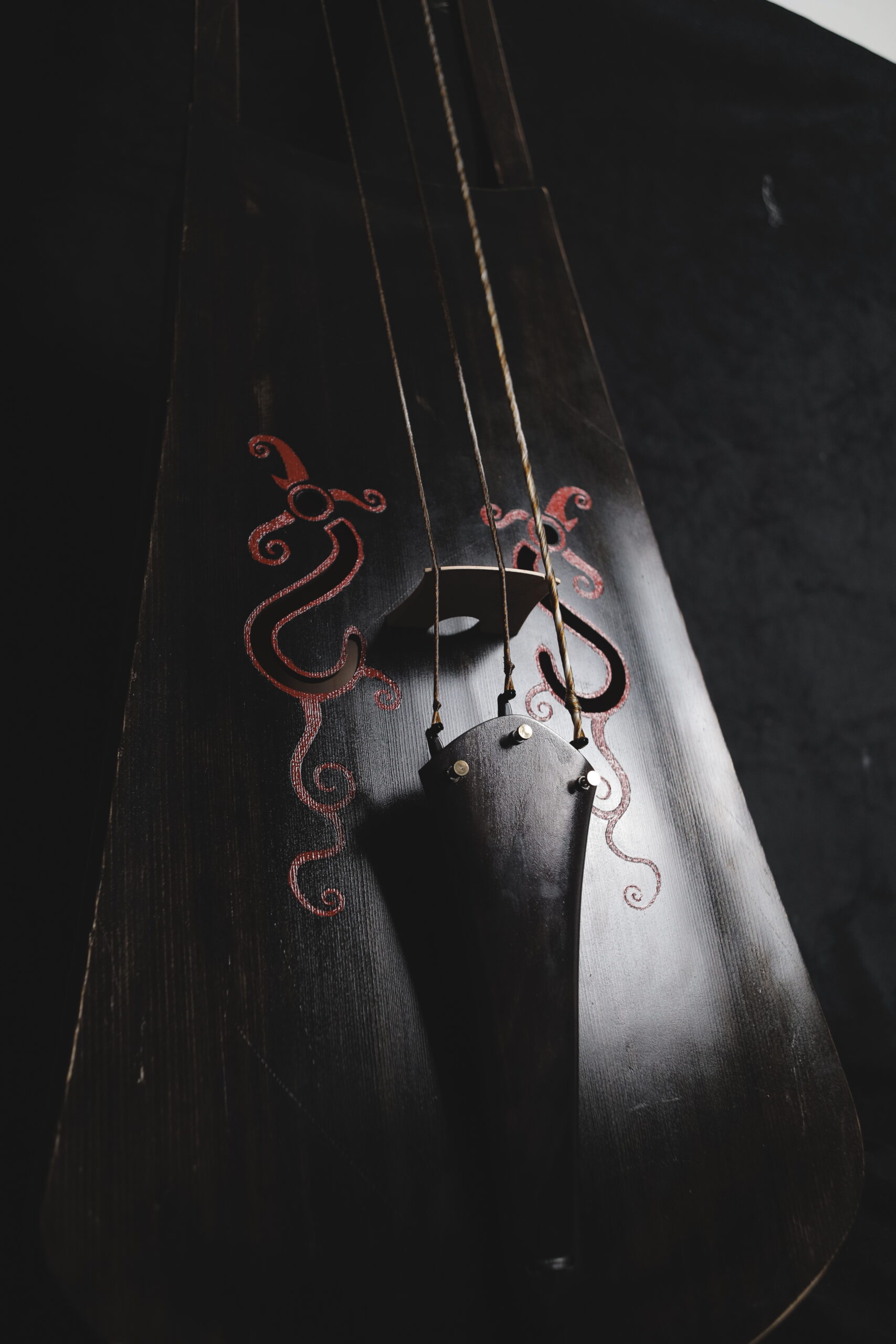 Bass Tagelharpa / Bassharpa Bowed Lyre Black - Image 6