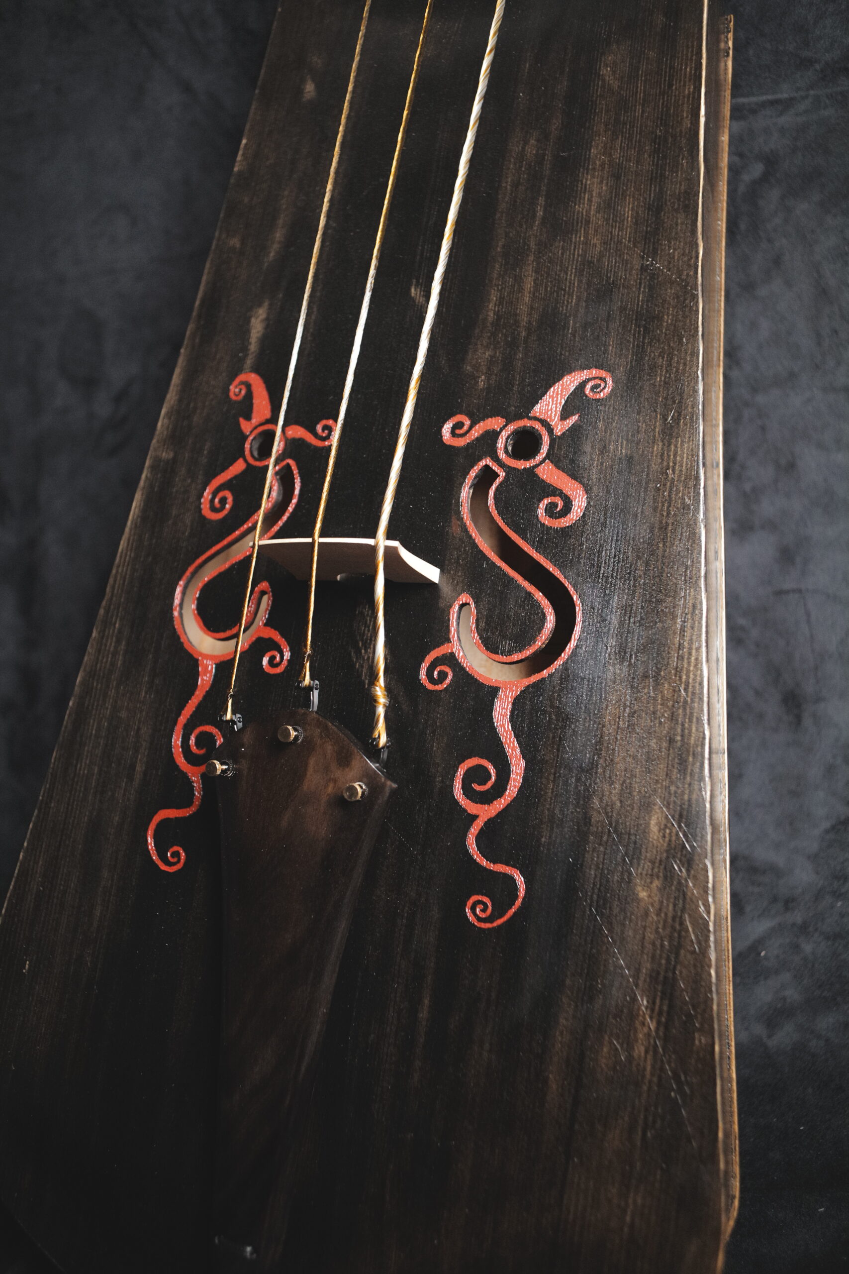 Bass Tagelharpa / Bassharpa Bowed Lyre Black - Image 2