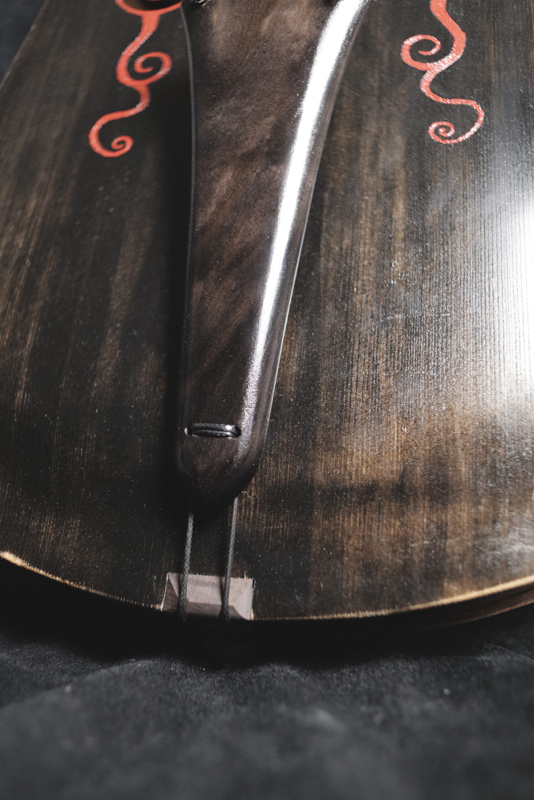 Bass Tagelharpa / Bassharpa Bowed Lyre Black - Image 8