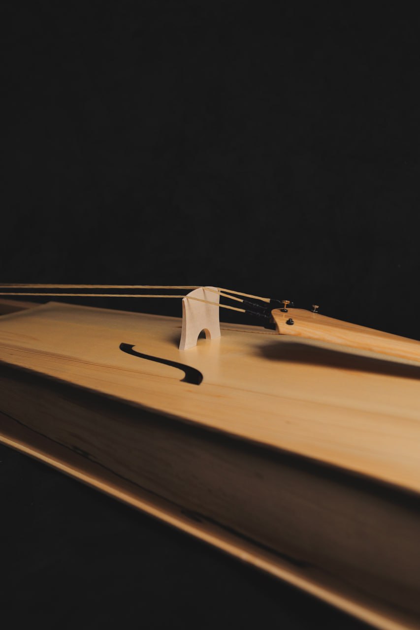 Bass Tagelharpa / Bassharpa Bowed Lyre - Image 5