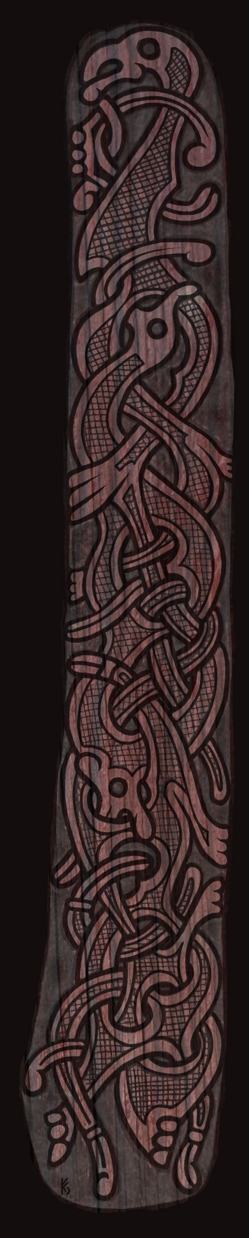 Custom Kravik lyre for Claudio - Image 2