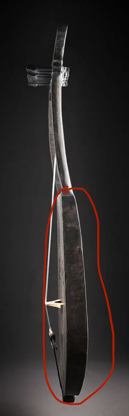 Custom Kravik lyre for Claudio - Image 3